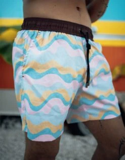 LONE DESPERADO - STRETCH SWIMSUIT By Bajallama -Campmor Outdoor Clothing multicolored fiesta print mens swim trunks