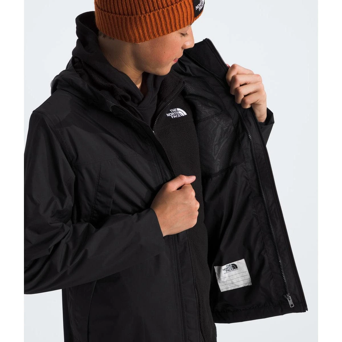 The North Face Teen Antora Triclimate Jacket - Waterproof 3-in-1 All-Season Kids Outerwear 14 The North Face Teen Antora Triclimate Jacket - Waterproof 3-in-1 All-Season Kids Outerwear - Image 14