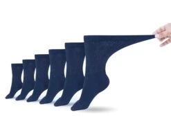 Women's Cotton Diabetic Crew Socks (6 Pair) By DIABETIC SOCK CLUB -Campmor Outdoor Clothing nc loose womens