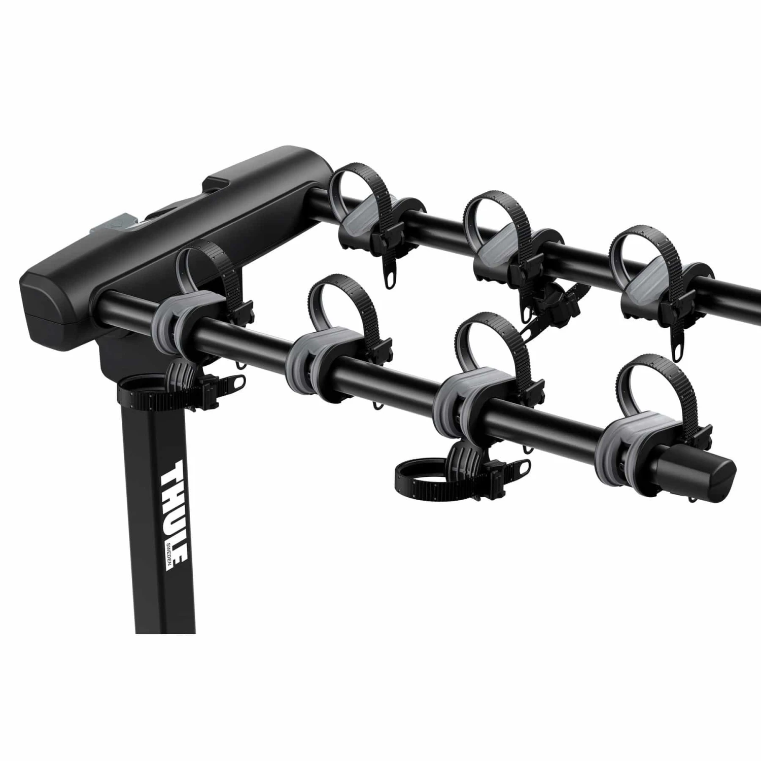 Thule Camber 4-Bike Hitch Rack - Tilt-Away Receiver Mount for 1.25" and 2" Hitches 5 Thule Camber 4-Bike Hitch Rack - Tilt-Away Receiver Mount for 1.25" and 2" Hitches - Image 5