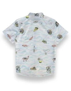 INCAN TREASURES - 7-SEAS™ BUTTON UP By Bajallama -Campmor Outdoor Clothing pastel colored peru icons button up shirt