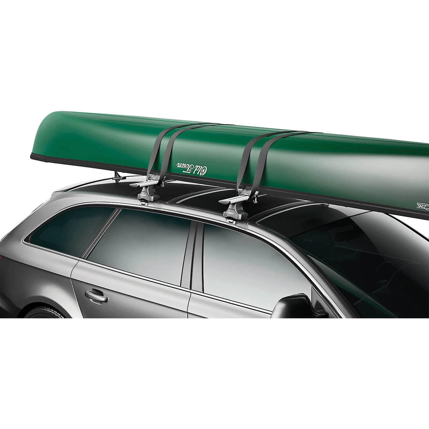 Thule 819 Portage Canoe Carrier – Universal Black Roof Rack System with Ramped Loading 2 Thule 819 Portage Canoe Carrier – Universal Black Roof Rack System with Ramped Loading - Image 2