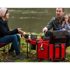iKamper Aioks All-In-One Portable Cook Station - 2-Burner Camp Kitchen with Integrated Table -Campmor Outdoor Clothing q 52b2d7dc 9db8 4aee 90a9 d1163e76544a