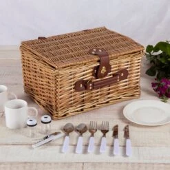 Catalina Picnic Basket for 2 - Handwoven Natural Willow Wicker with Genuine Leather Straps 22 Catalina Picnic Basket for 2 - Handwoven Natural Willow Wicker with Genuine Leather Straps -Campmor Outdoor Clothing qbz6ekuruakpo23tetwa 2ef04613 6cb4 47e3 968f 5176600182a6