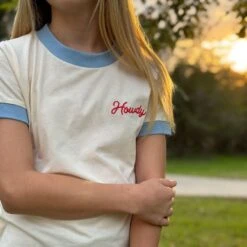 Howdy (Youth) | Vintage Ringer By RIVER ROAD CLOTHING CO. -Campmor Outdoor Clothing river road clothing shirts howdy youth vintage ringer 33218186805363