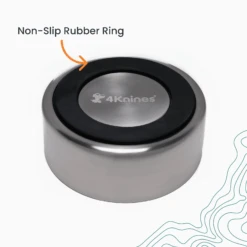 Stainless Steel Dog Bowl By 4Knines® 15 Stainless Steel Dog Bowl By 4Knines® -Campmor Outdoor Clothing rubberring