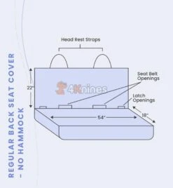 Dog Rear Seat Cover - No Hammock By 4Knines® 12 Dog Rear Seat Cover - No Hammock By 4Knines® -Campmor Outdoor Clothing size Back seat regular noHammock 2x 71143862 af2a 4db8 81c0 5b65db0f3155