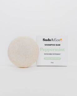 Zero Waste Shampoo Bar -Campmor Outdoor Clothing suds eco peppermint breeze shampoo bar 59607422599537