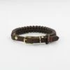 Touch Of Leather Dog Collar - Chocolate By Molly And Stitch US
