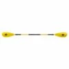 Bending Branches Bounce Kayak Paddle – Yellow Blades with Black Aluminum Shaft and X-Grips