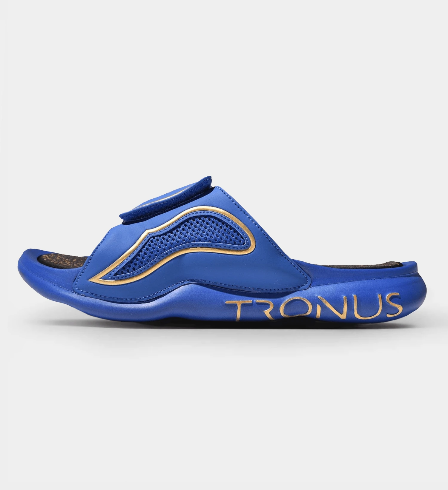 Mens Luxe Sports Recovery Slides Midnight By Tronus Footwear 1 Mens Luxe Sports Recovery Slides Midnight By Tronus Footwear