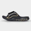 Mens Luxe Sports Recovery Slides Blackout By Tronus Footwear