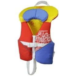 Stohlquist Infant PFD Life Jacket - USCG Approved High-Visibility Baby Safety Vest (0-30 lbs)