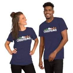 Campmor Limited Edition Irish T-Shirt -Campmor Outdoor Clothing unisex staple t shirt heather midnight navy front 620fd4b7f33a2