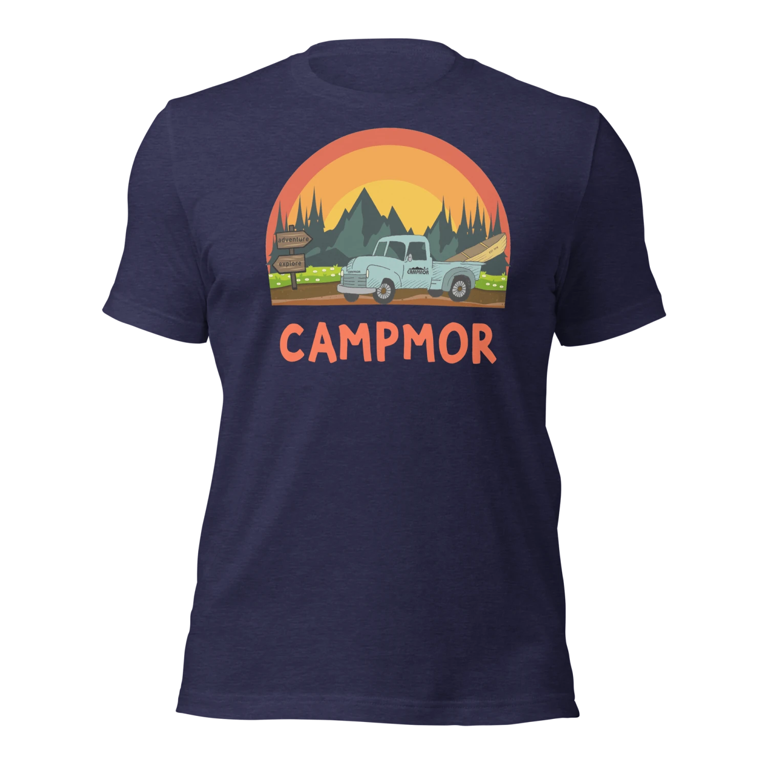 Campmor Rustic Retreat Pickup Truck T-Shirt 2 Campmor Rustic Retreat Pickup Truck T-Shirt - Image 2