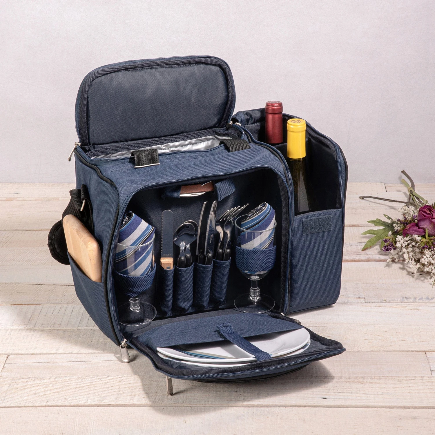 Malibu Picnic Basket Cooler By Picnic Time Family Of Brands 15 Malibu Picnic Basket Cooler By Picnic Time Family Of Brands - Image 15