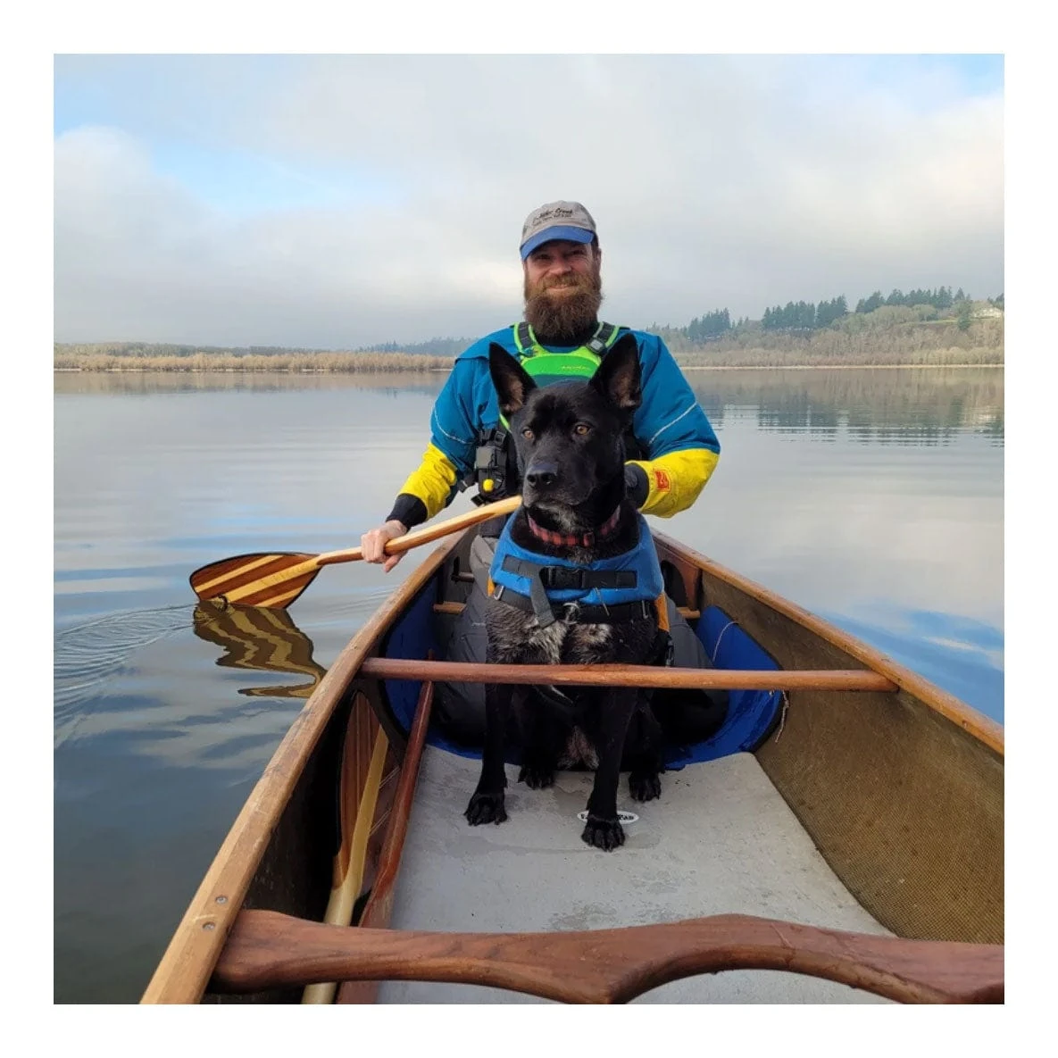 Bending Branches Viper Double Bend Basswood Ergonomic Canoe Paddle 5 Bending Branches Viper Double Bend Basswood Ergonomic Canoe Paddle - Image 5