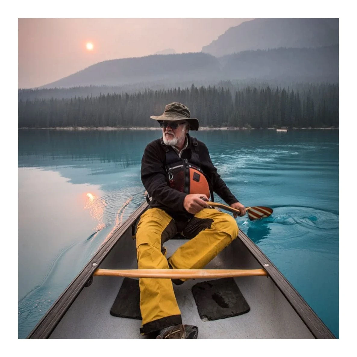 Bending Branches Viper Double Bend Basswood Ergonomic Canoe Paddle 4 Bending Branches Viper Double Bend Basswood Ergonomic Canoe Paddle - Image 4