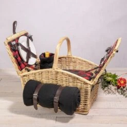 Somerset Picnic Basket By Picnic Time Family Of Brands
