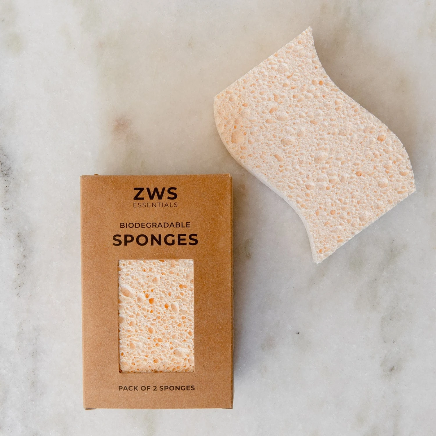 Zero Waste Cellulose Kitchen Sponges - 100% Biodegradable Wood Pulp Eco-Friendly Scrubber 4 Zero Waste Cellulose Kitchen Sponges - 100% Biodegradable Wood Pulp Eco-Friendly Scrubber - Image 4